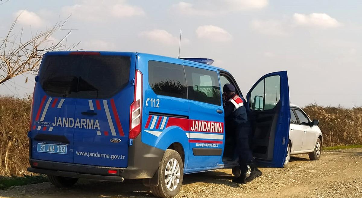 'Suriye'den T&uuml;rkiye'ye f&uuml;ze atıldı' ihbarı jandarmayı harekete ge&ccedil;irdi