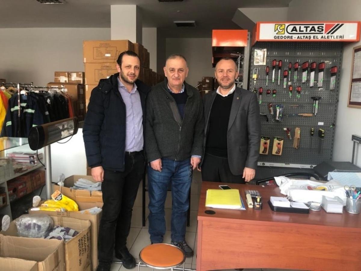 Kdz. Ereğli TSO y&ouml;netimi &uuml;yelerinin sorunlarını dinliyor