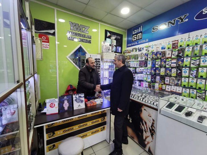 Başkan Tahmazoğlu esnaf ziyaretlerine devam ediyor G4