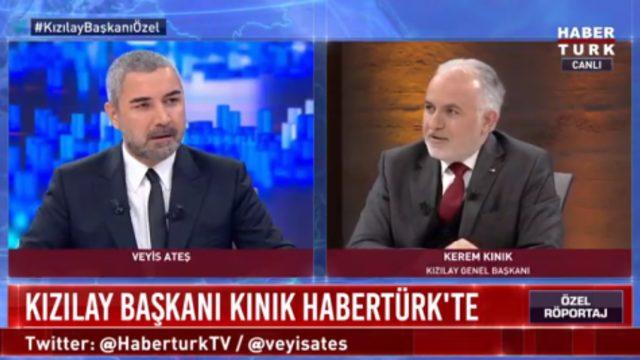 Kızılay Başkanı Kerem Kınık'tan Ensar Vakfı iddialarına cevap!