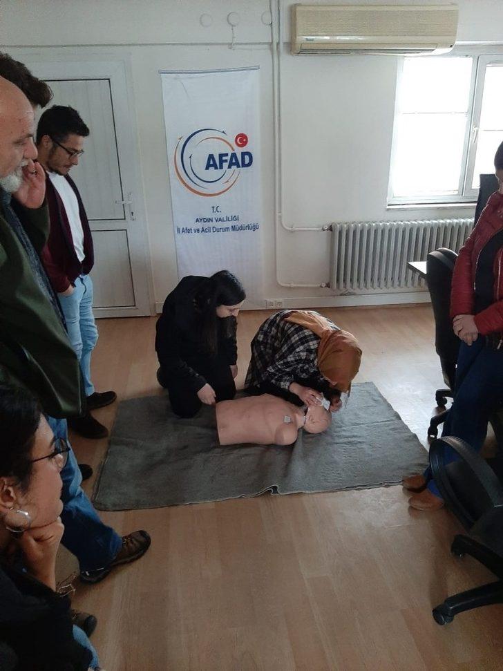 Aydın’da AFAD gönüllülerine ilk yardım eğitimi verildi G5