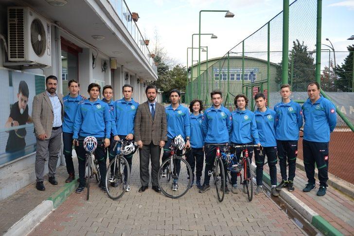 Büyükşehirli pedallar moral depoladı G1