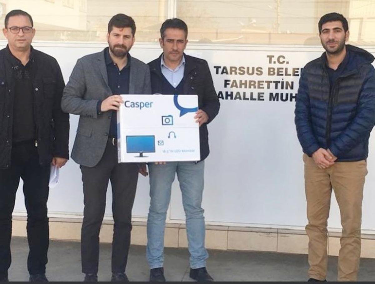 Tarsus&rsquo;ta muhtarlara bilgisayar