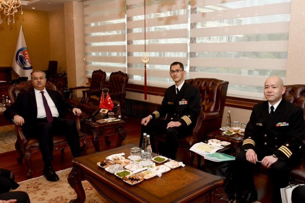 Vali Su, Japonya heyetini kabul etti