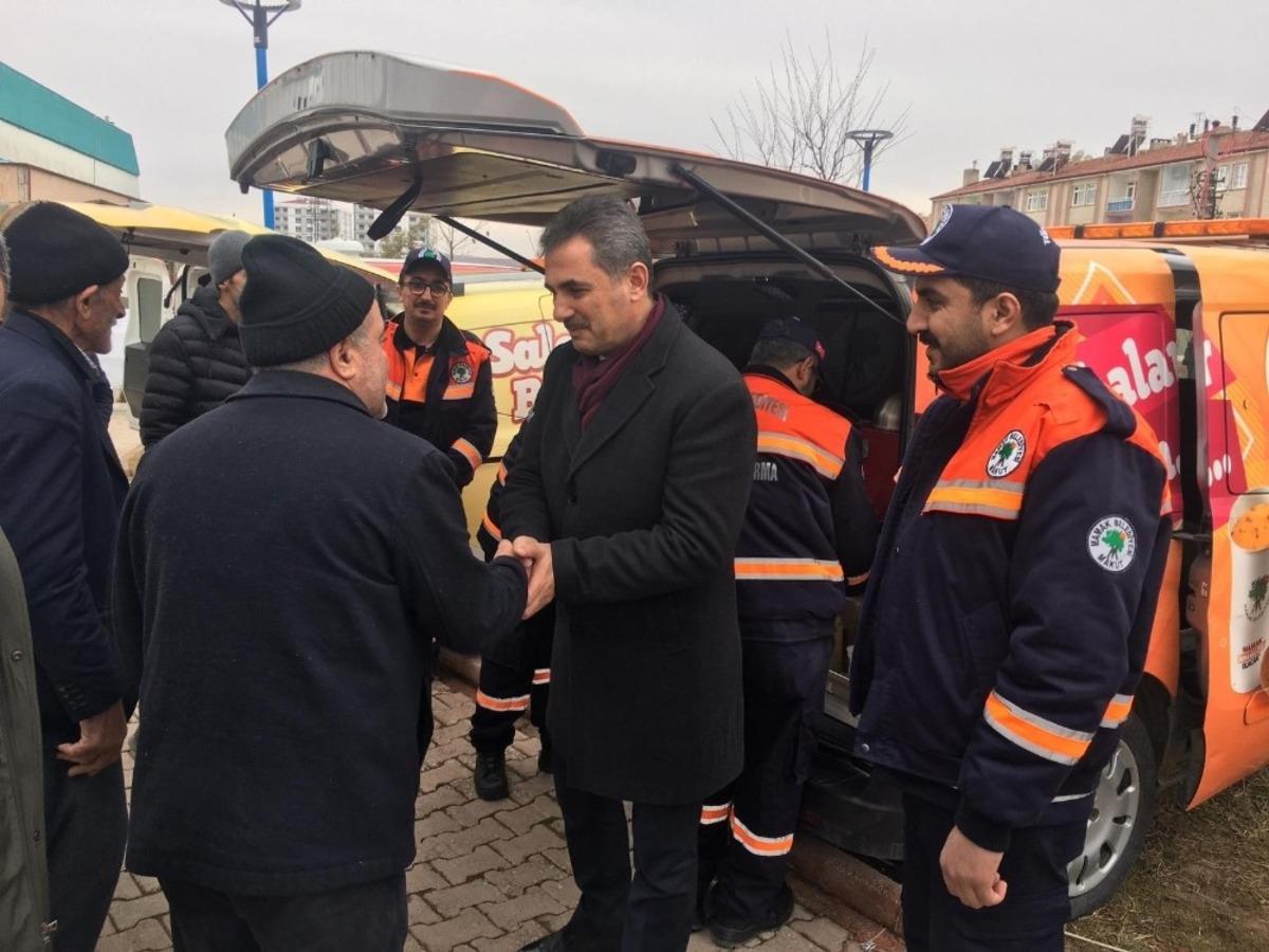 Mamak Belediyesi&rsquo;nden Elazığ&rsquo;a yardım tırı