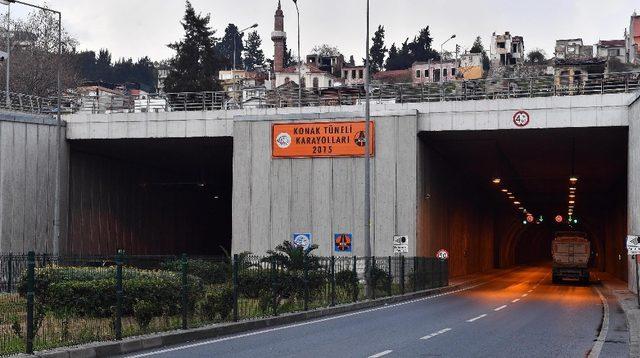 Konak Tüneli’nin sorumluluğu büyükşehir belediyesinde