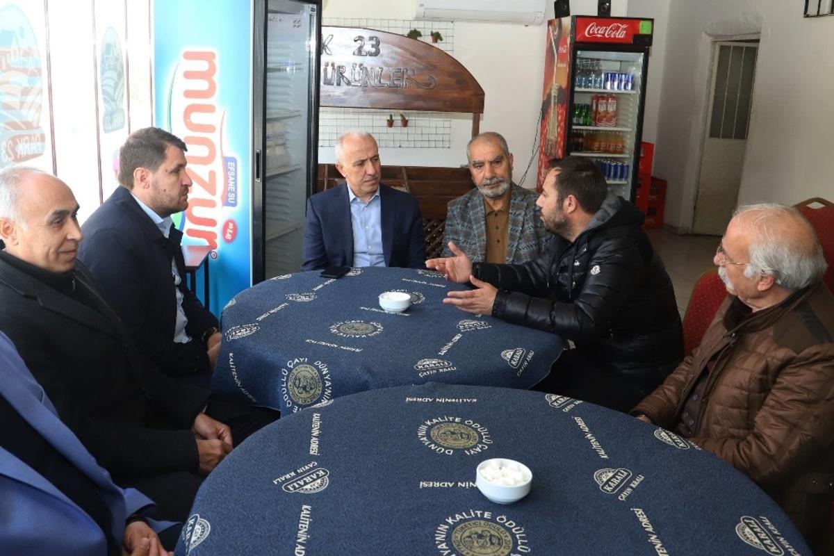 Başkan G&uuml;ltak&rsquo;tan Elazığlılara taziye ziyareti
