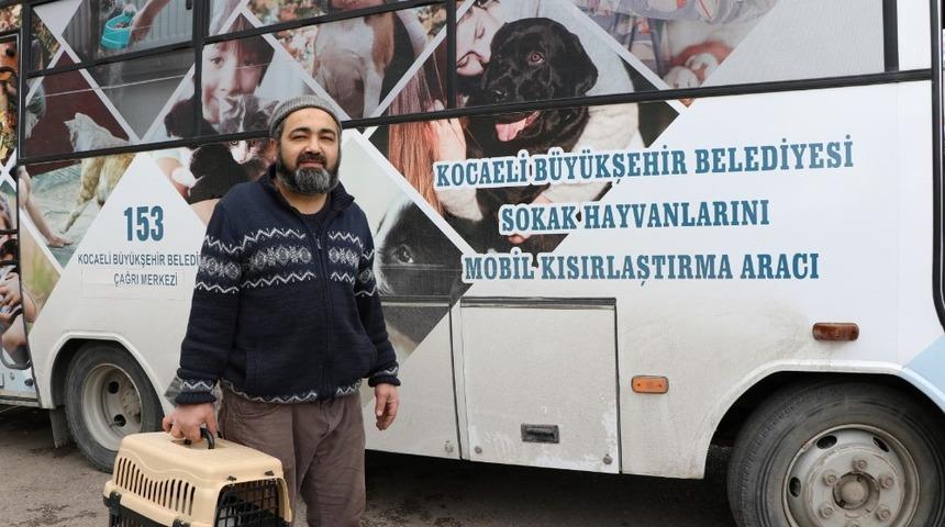 Mobil ara&ccedil; sokak hayvanlarının hizmetinde