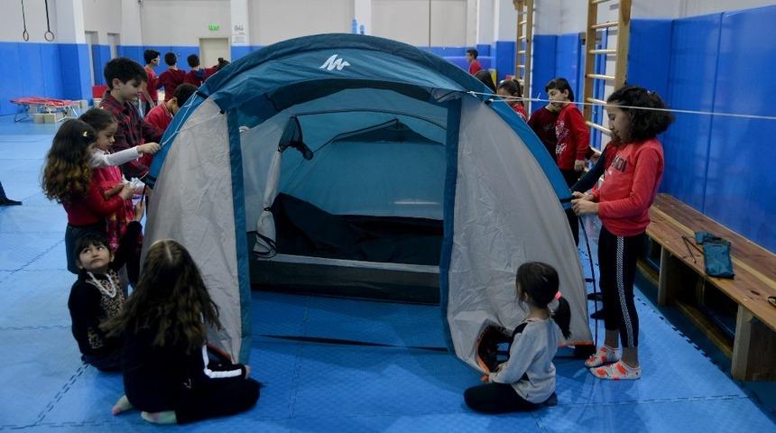 Kamp&ccedil;ılık eğitimine yoğun ilgi