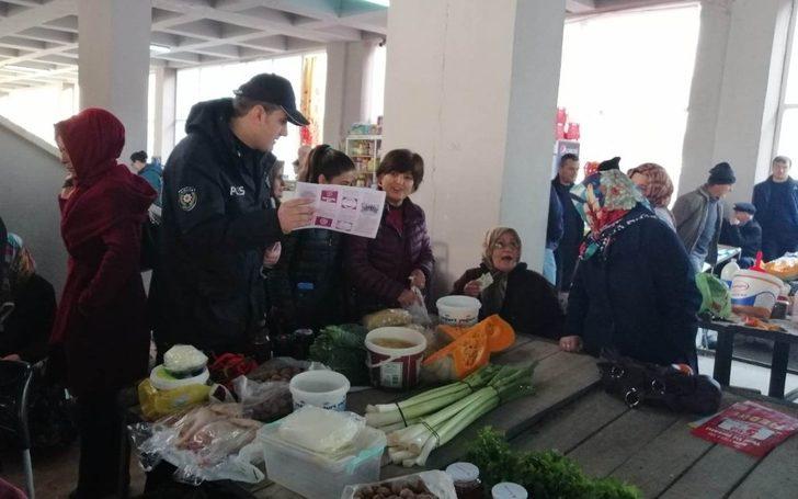 Alaçam polisi KADES uygulamasını anlattı G1