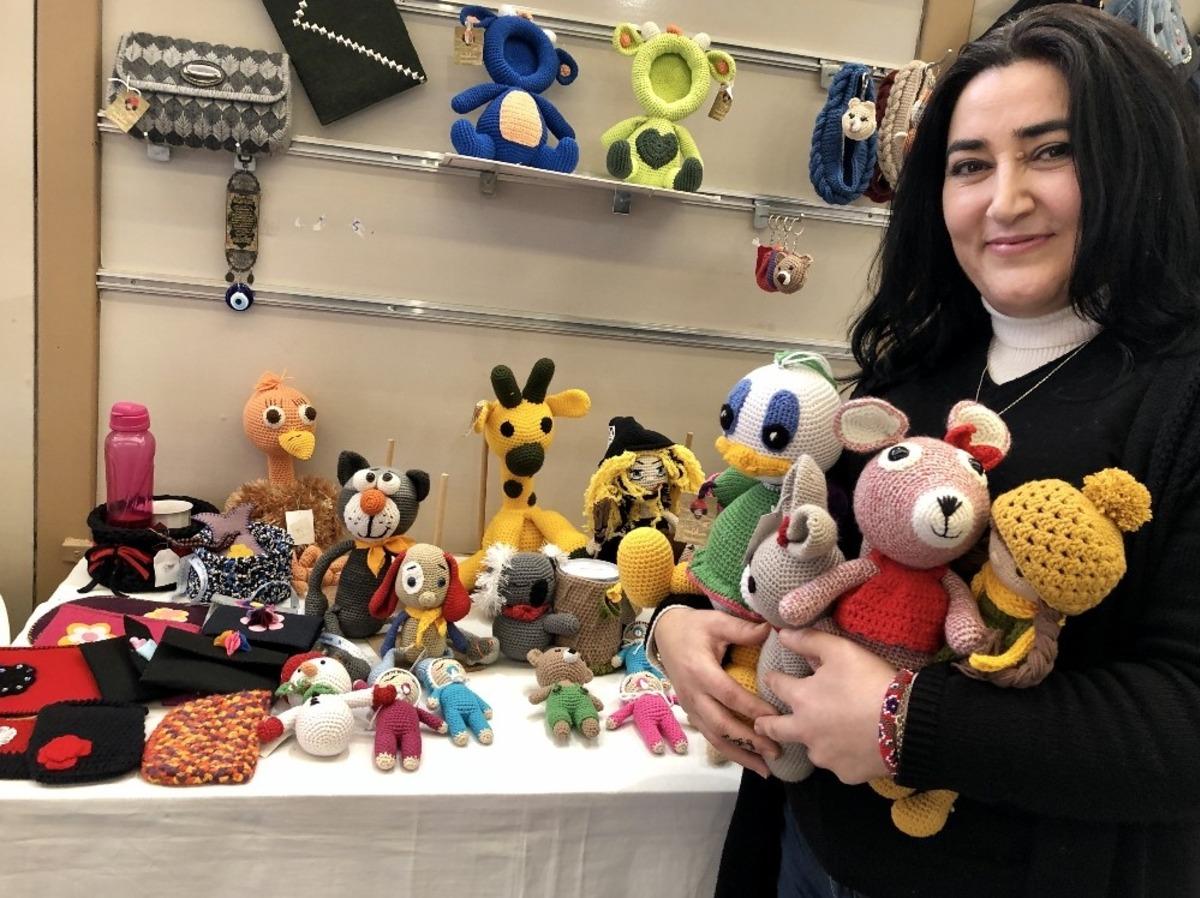 El emeği g&ouml;z nuru sağlıklı oyuncak, &lsquo;amigurumi&rsquo;