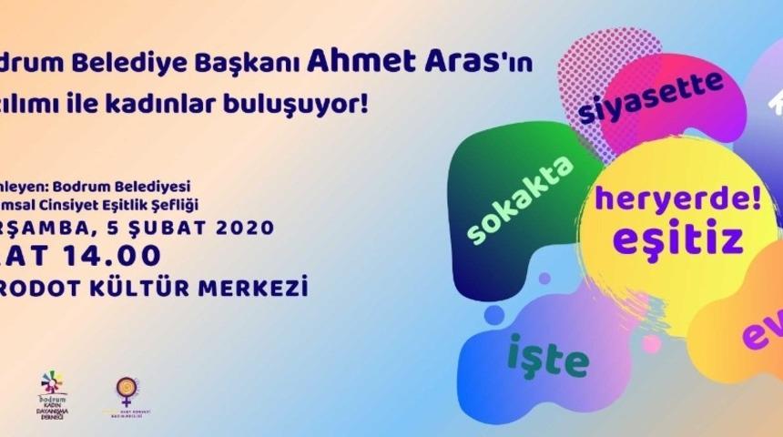 Bodrum&rsquo;da kadın buluşması