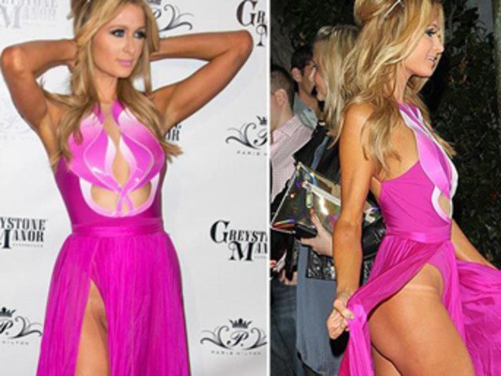 Paris Hilton yeni yaşına iç çamaşırsız girdi G5
