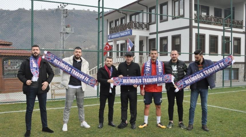 Hekimoğlu Trabzon FK, taraftarlar derneği kul&uuml;be ziyaret