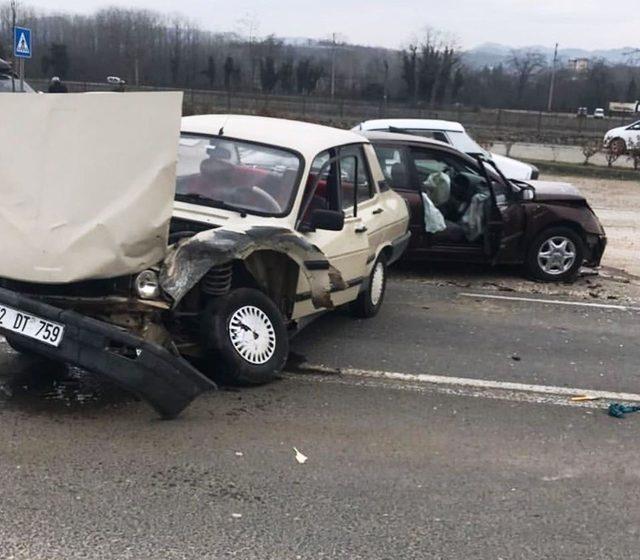 Fatsa’da trafik kazası: 3 yaralı