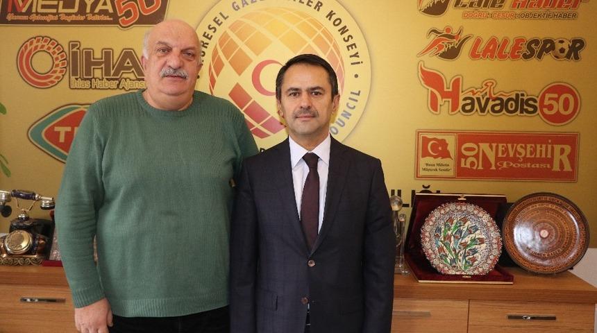 Vali Aktaş, Küresel Gazeteciler Konseyi’ni ziyaret etti