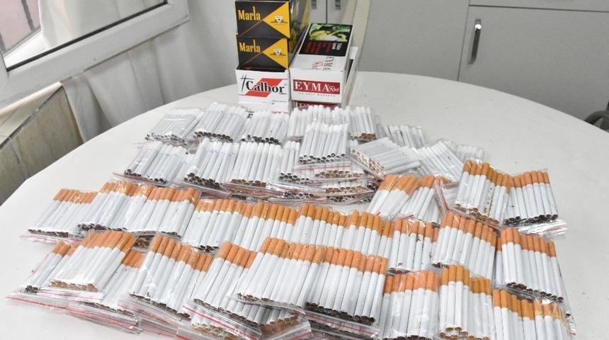 K&ouml;yceğiz&rsquo;de ka&ccedil;ak sigara operasyonu