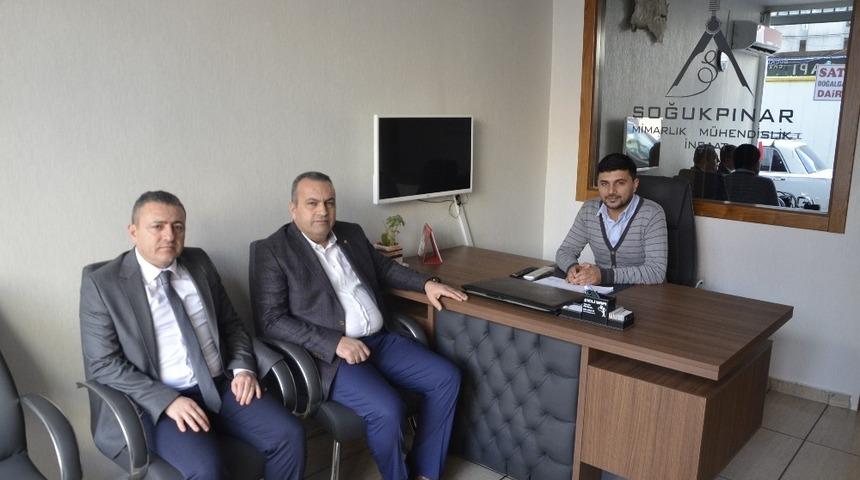 ATSO Başkanı G&ouml;ktaş &uuml;yelere &ccedil;alışmaları anlatıyor