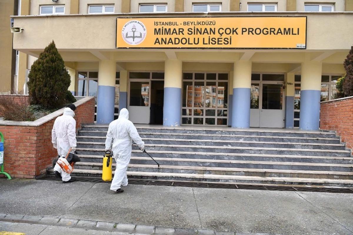 Beylikd&uuml;z&uuml;&rsquo;ndeki okullar ikinci d&ouml;neme hazırlanıyor