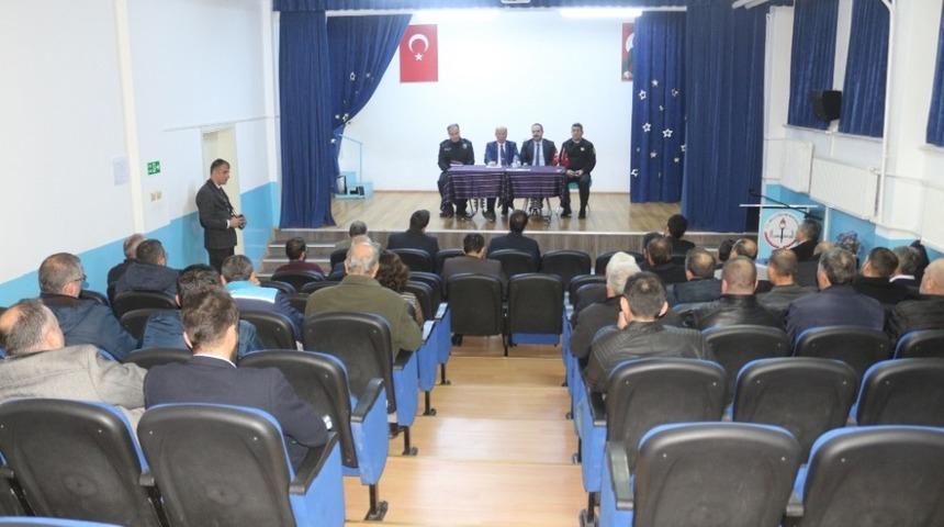 İnönü’de Güvenlik Toplantısı