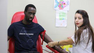 Sivasspor'da Samba Camara sağlık kontrolünden geçirildi