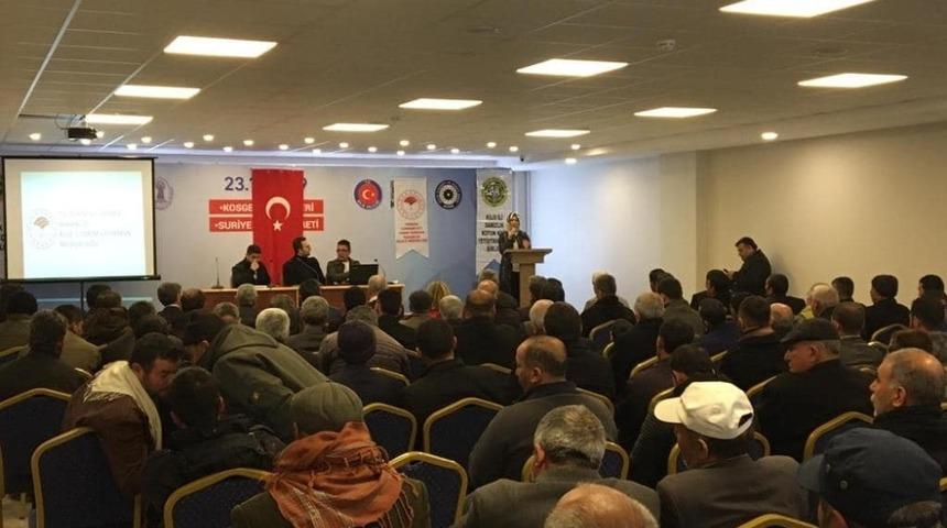 Hayvancılık desteklemeleri hakkında eğitimi verildi