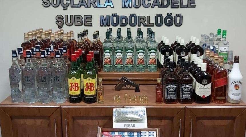 Rize&rsquo;de 5 iş yerine Duman-9 operasyonu