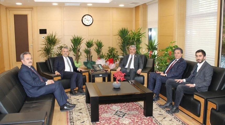 AK Parti&rsquo;den YSK Başkanı Akkaya&rsquo;ya ziyaret