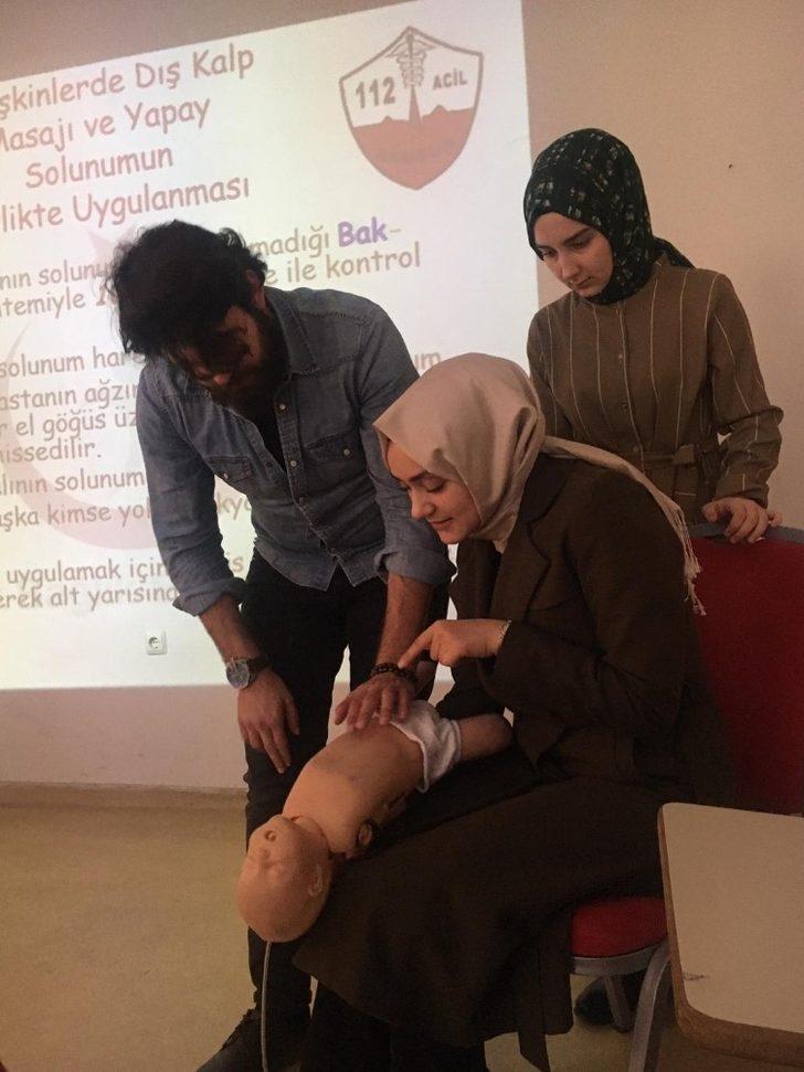 112’den ilk yardım eğitimi G2