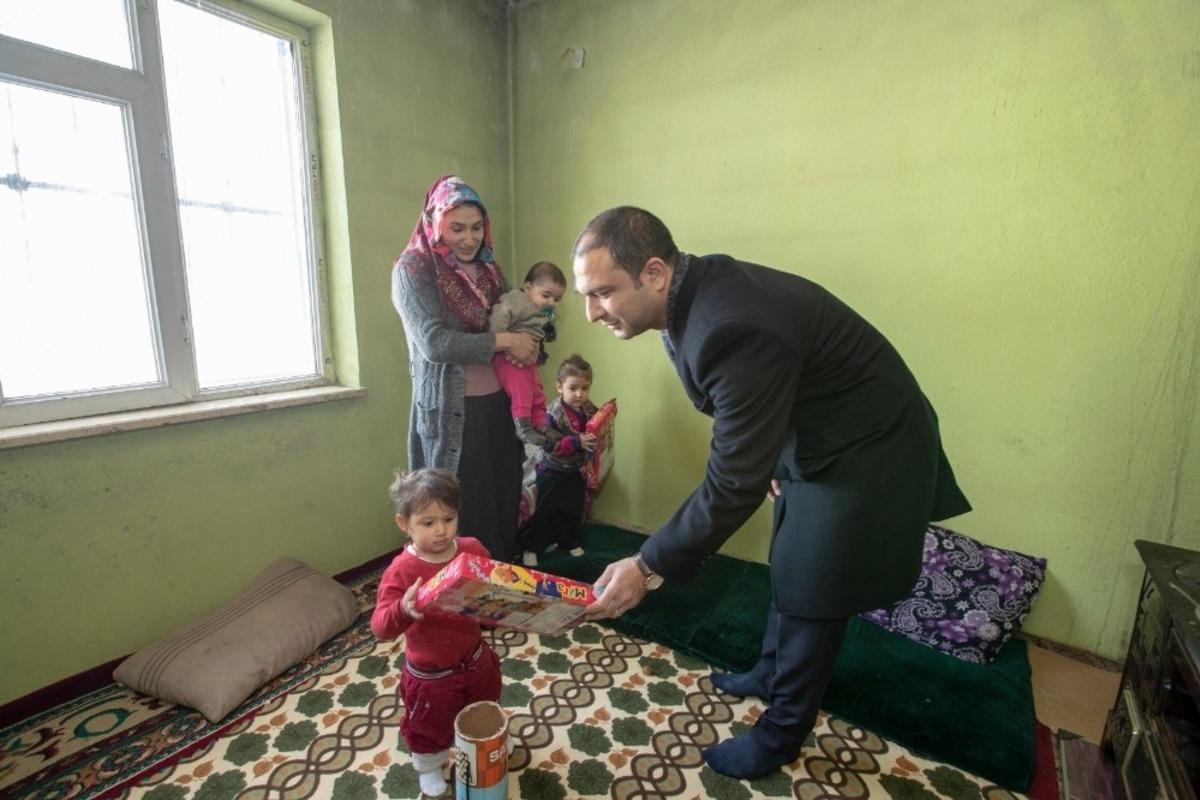 Başkan Vekili Aslan&rsquo;dan muhta&ccedil; aileye destek
