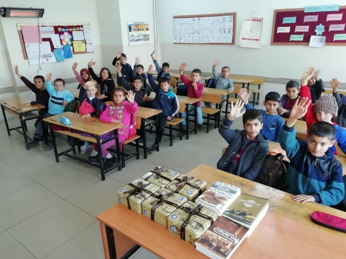&Ccedil;orum belediyesi &ouml;ğrencileri leblebi ile tanıştırıyor