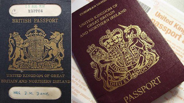 Mavi renkteki pasaportlar 1988 yılında değiştirilmişti