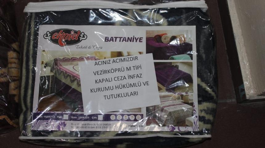 Vezirk&ouml;pr&uuml; Adliyesi depremzedeleri unutmadı