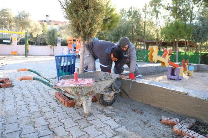 Menteşe Belediyesi’nden Şemsiana Ana Okulunda bakım ve onarım çalışması G2