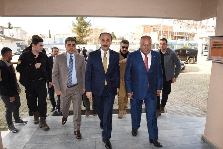 Vali Erin, Ceylanpınar ve Resulayn’da incelemelerde bulundu G4