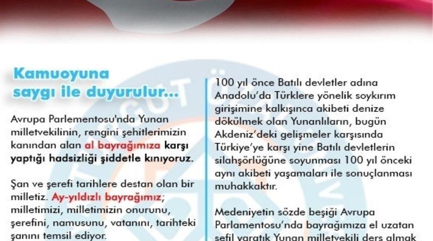 Turgut &Ouml;zal &Uuml;niversitesi Senatosu&rsquo;ndan "Bayrak ve Kud&uuml;s" kararları