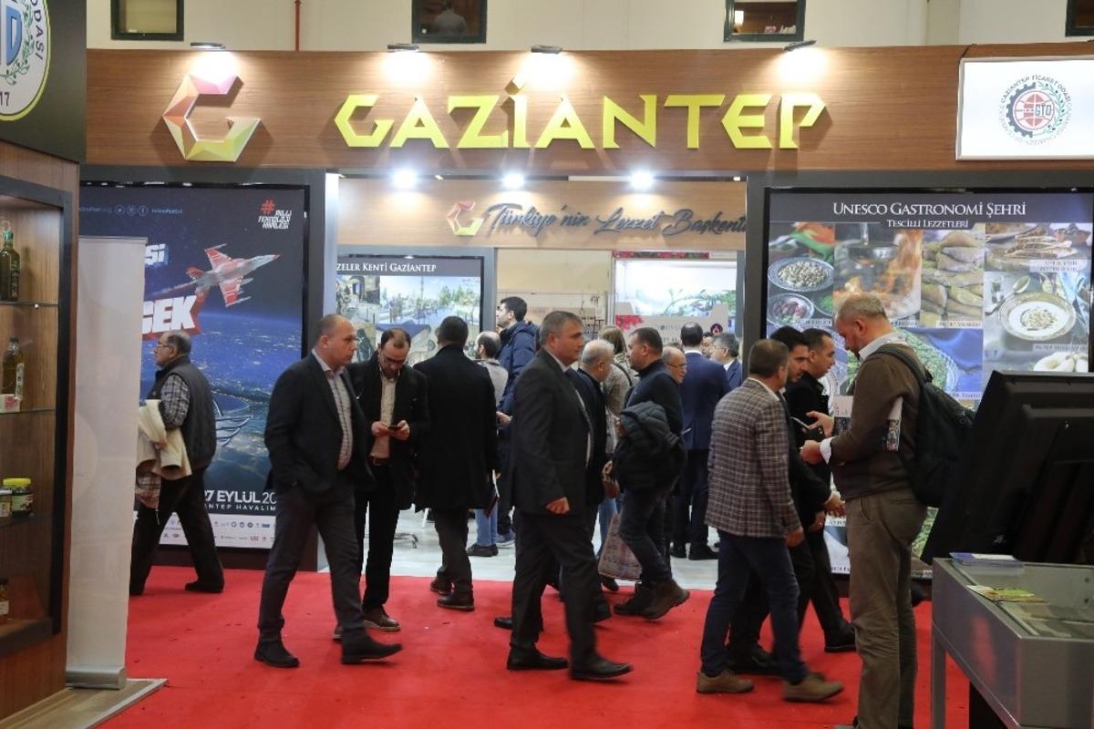 D&uuml;nyaca &uuml;nl&uuml; Emıtt fuarında Gaziantep r&uuml;zgarı esti