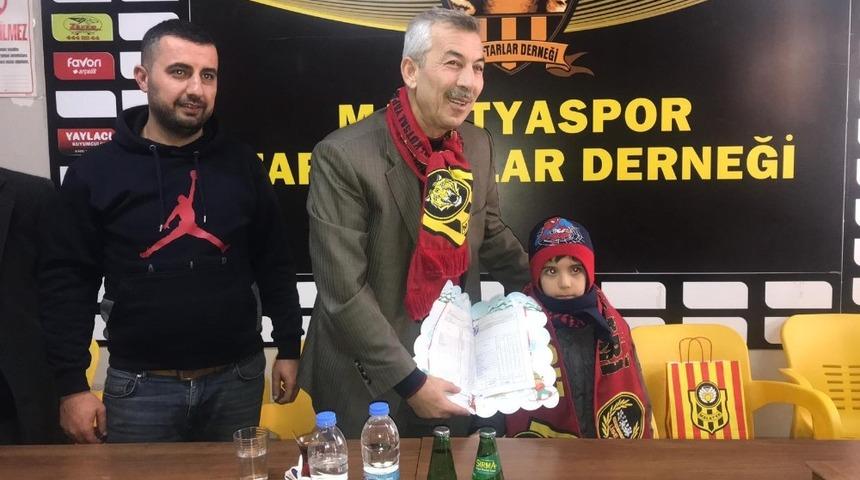 Haluk C&ouml;mertoğlu, Malatyaspor Taraftarlar Derneği onursal &uuml;yesi oldu