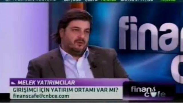 Emre Kurttepeli joined the live TV program “Finance Cafe” at CNBC-e as Guest