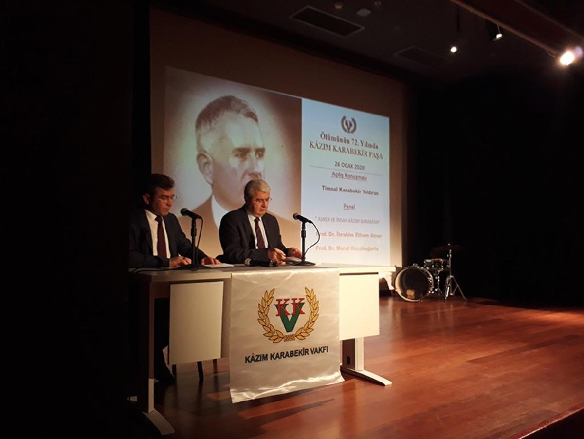 Şark cephesi kumandanı K&acirc;zım Karabekir Paşa&rsquo;yı anma programı d&uuml;zenlendi