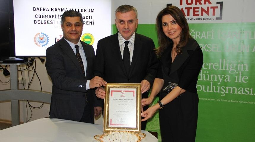 Bafra’nın asırlık lezzeti tescil edildi