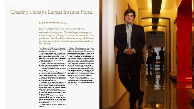 Columbia Magazine covers Kurttepeli: Creating Turkey’s Largest Internet Portal