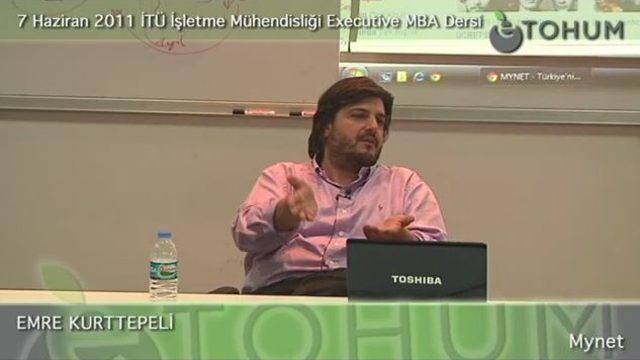 ITU Business Engineering Executive MBA Course Emre Kurttepeli, Mynet / 2011 Etohum Meeting