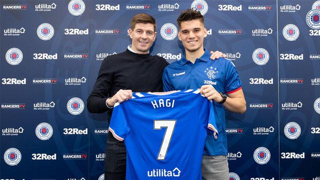 Efsane futbolcu Gheorghe oğlu, Ianis Hagi, Rangers'ta