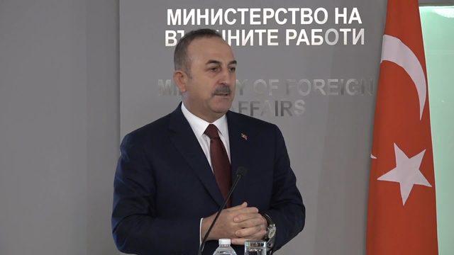 Çavuşoğlu: Bulgaristan'ın Türkiye'ye yönelik tutumundan memnunuz