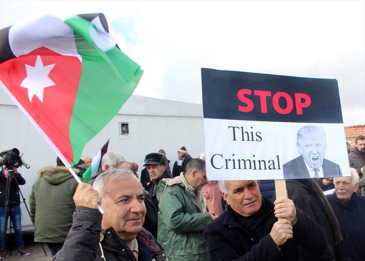 Ürdün'de ABD'nin sözde barış planı protesto edildi G3