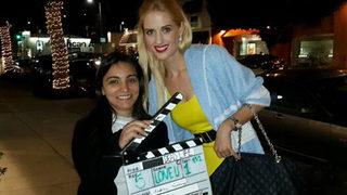 Ünlü oyuncu Hollywood'da