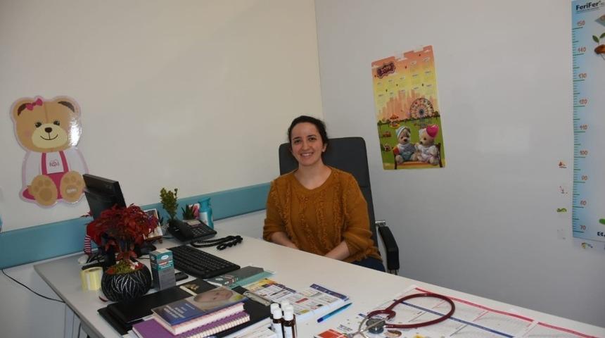 Boyabat&rsquo;a atanan &ccedil;ocuk doktoru g&ouml;reve başladı