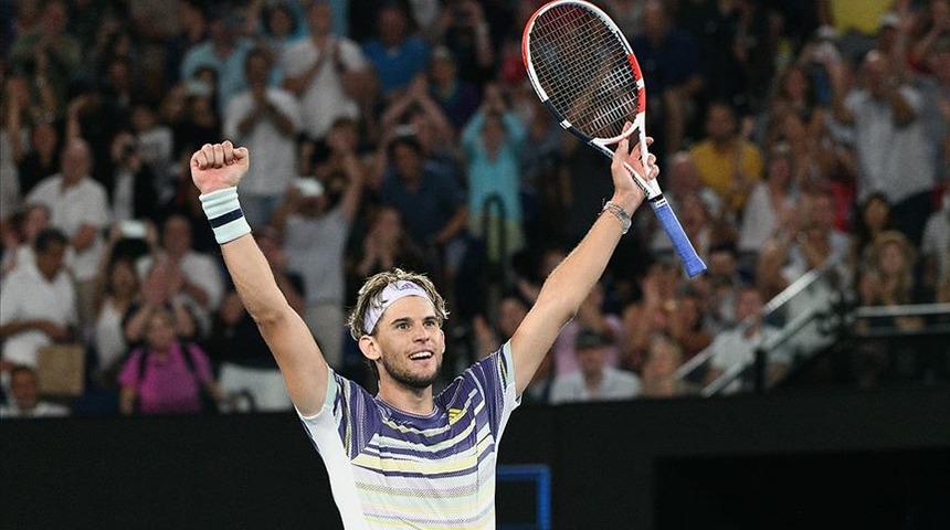 Thiem, Avustralya Açık'ta ilk kez finale çıktı