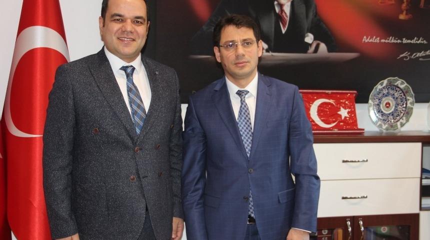 Artuk’tan Başsavcı Çelenk’e ziyaret